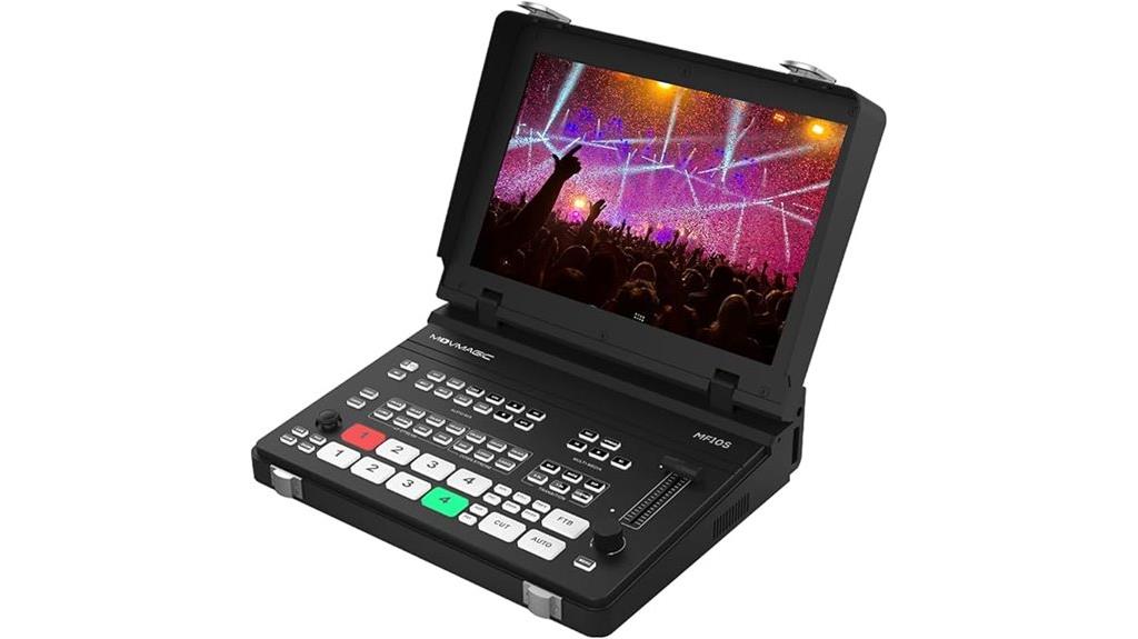 portable multi camera streaming switcher