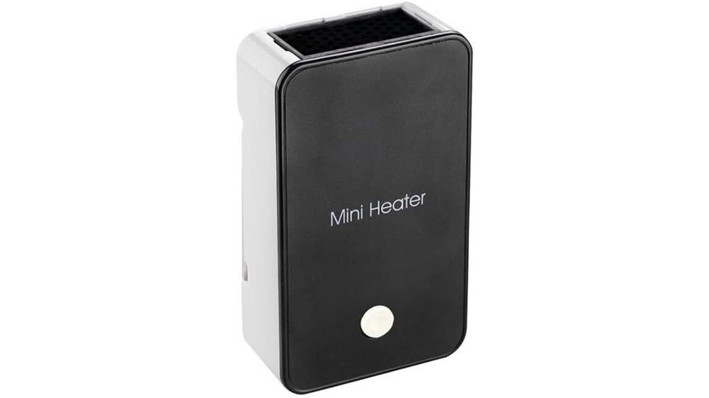 portable safety desktop heater