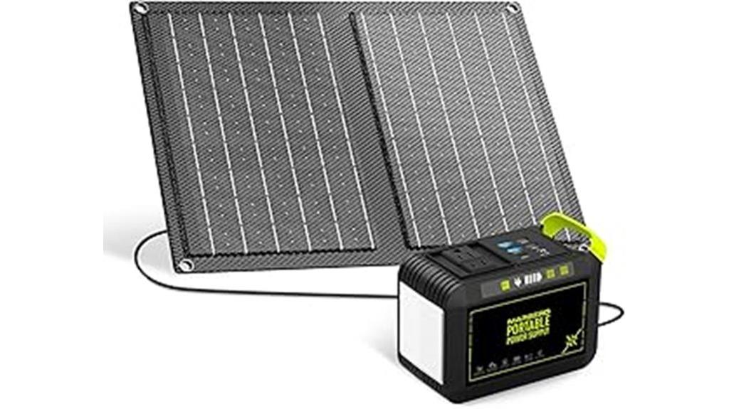portable solar power kit
