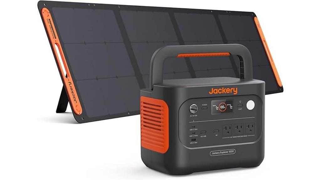 portable solar power system