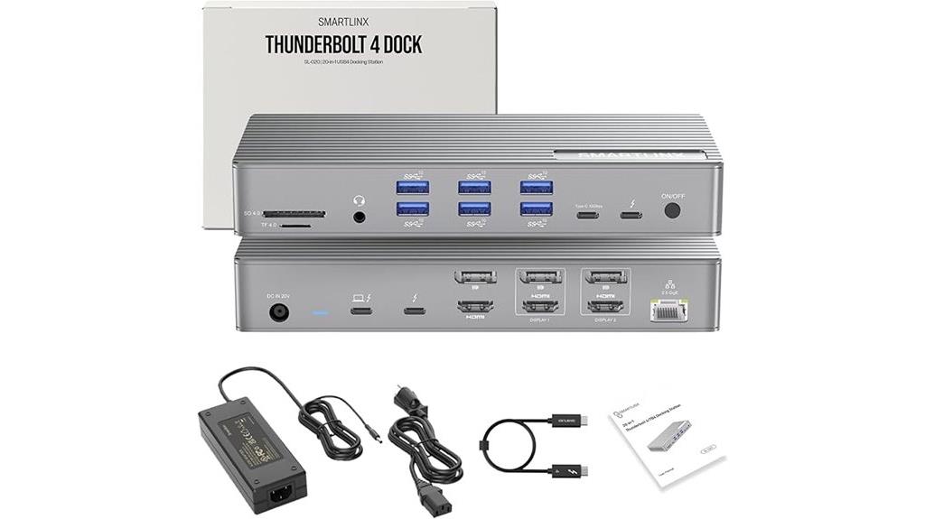 powerful 21 port thunderbolt