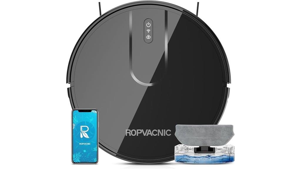 powerful 4000pa self charging vacuum