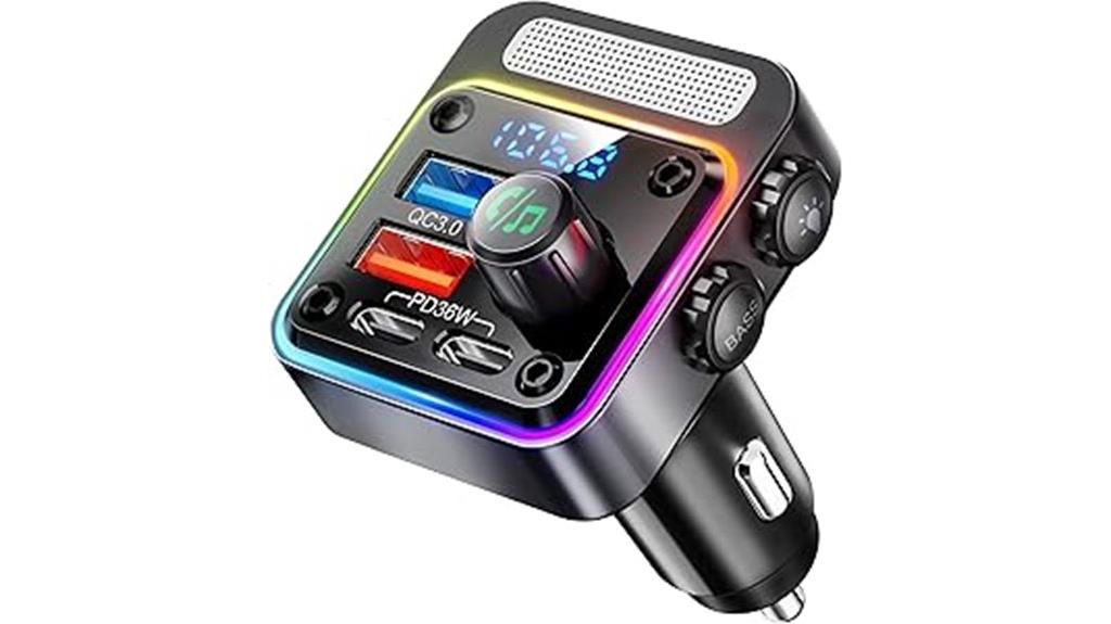 powerful bluetooth car adapter