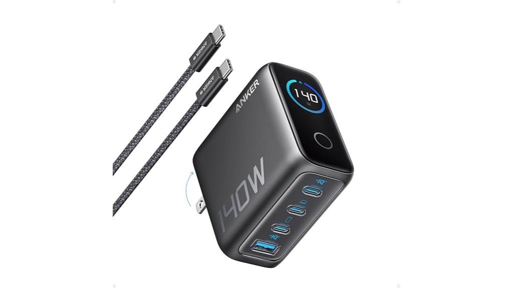powerful four port charger