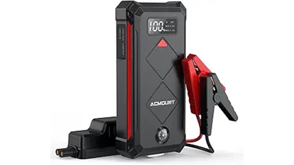 powerful lithium car jump starter