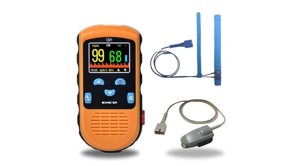 rechargeable pulse oximeter monitoring