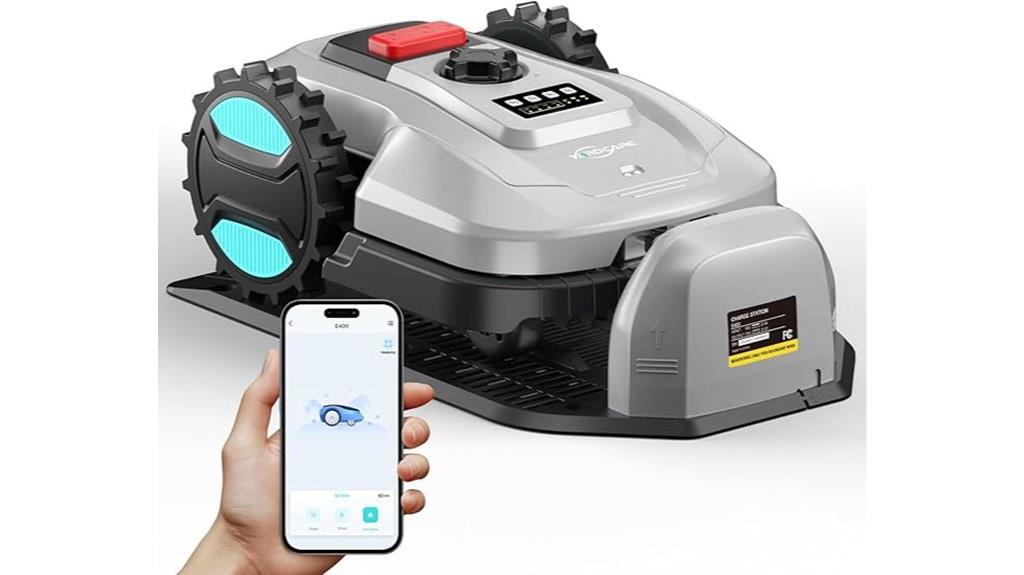 remote operated lawn mower