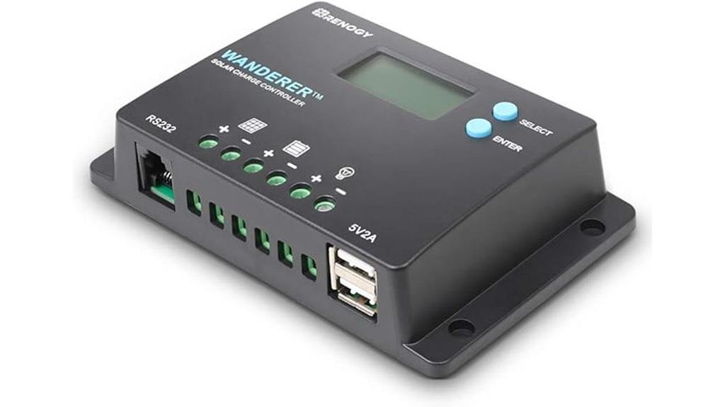 renogy 10a lcd controller