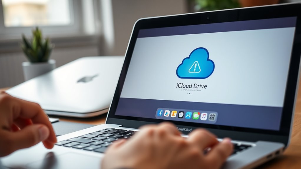 reset icloud drive sync