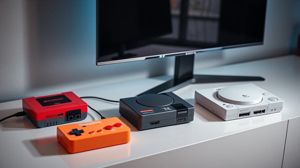 retro console feature priorities