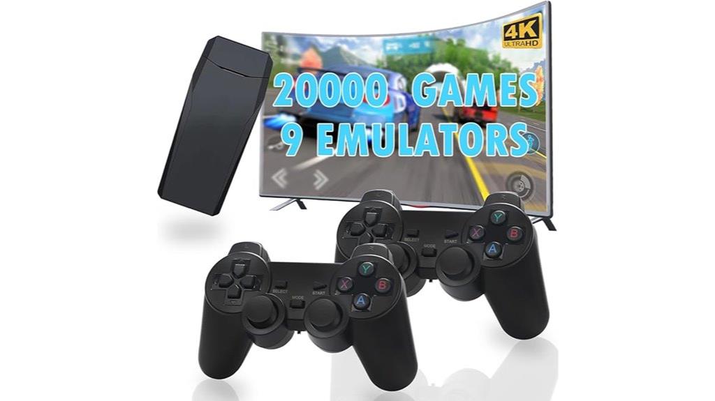 retro gaming console bundle