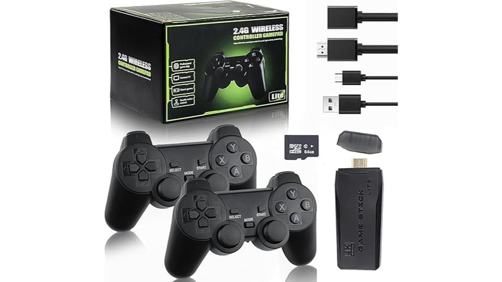 retro gaming console bundle