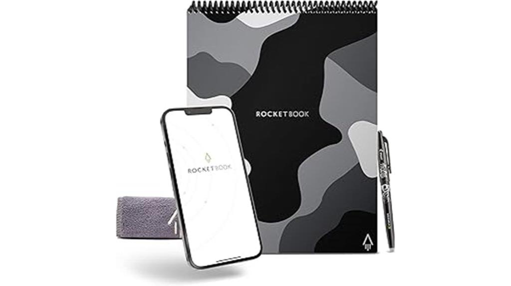 reusable letter size notebook