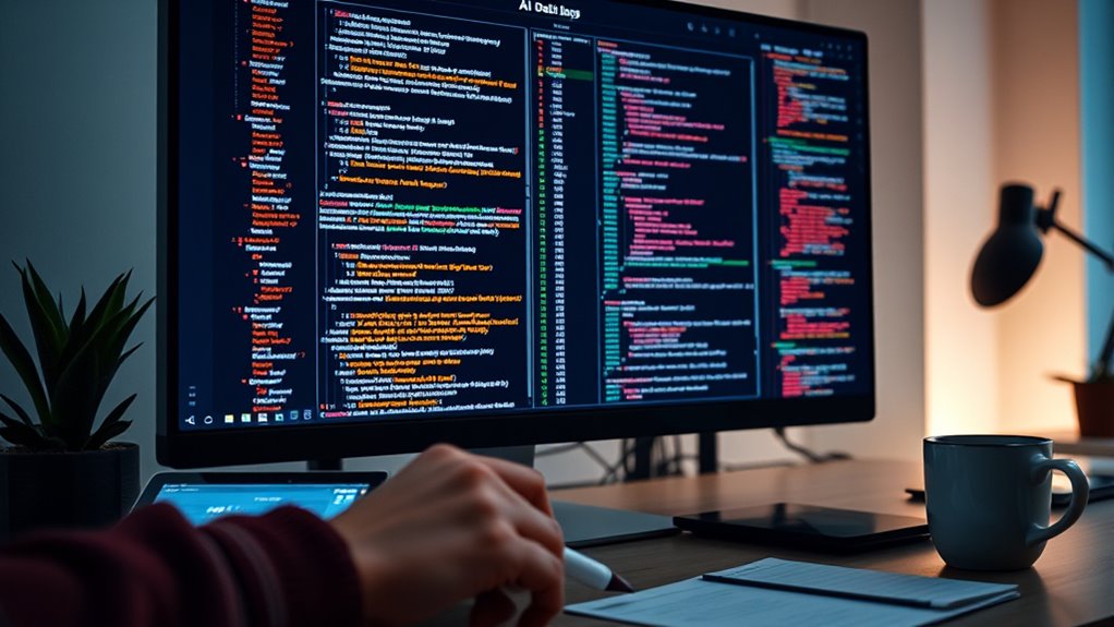 review logs for biases