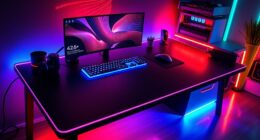 rgb gaming desk ideas