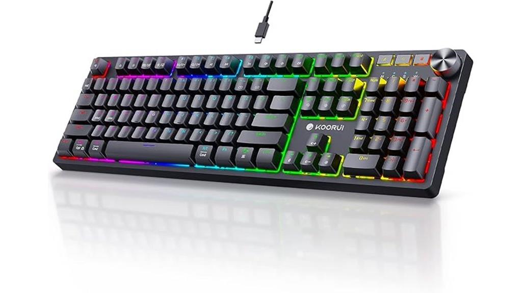 rgb hot swap mechanical keyboard