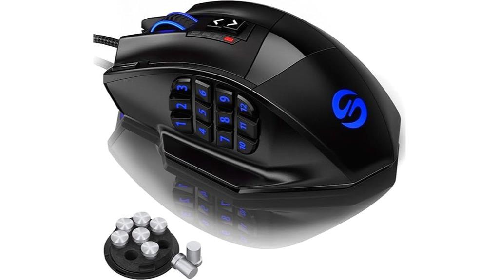 rgb wired gaming mouse