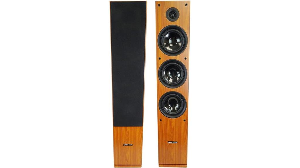 rockville 68c passive speakers