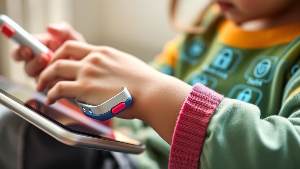 secure children s wearable data