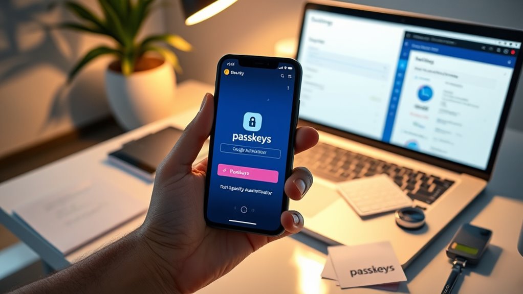 securely transition to passkeys