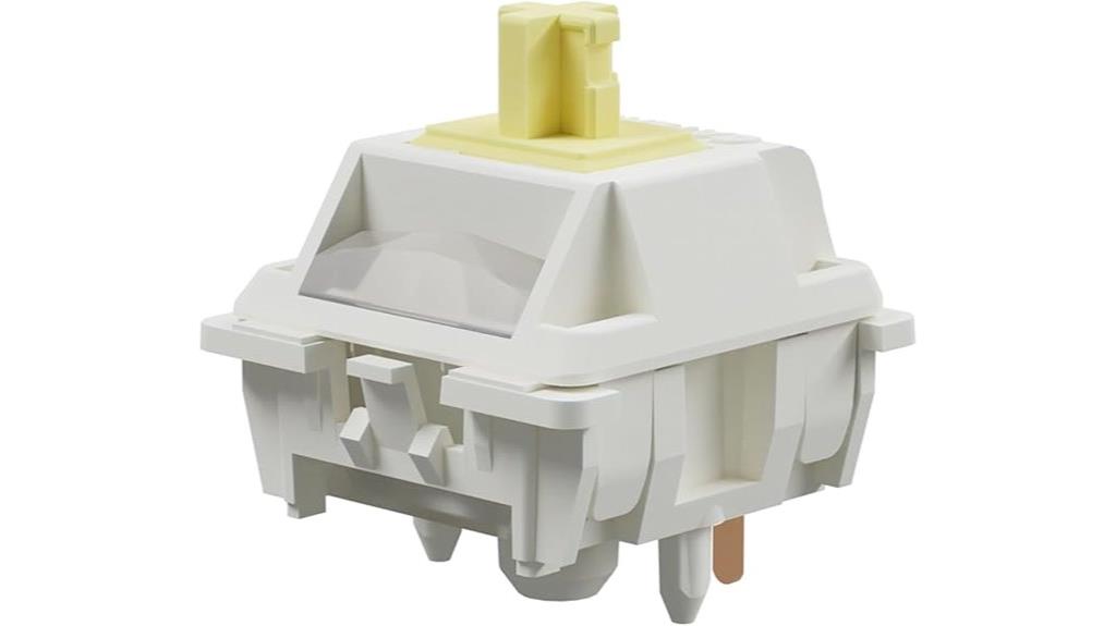 silent creamy gateron switches