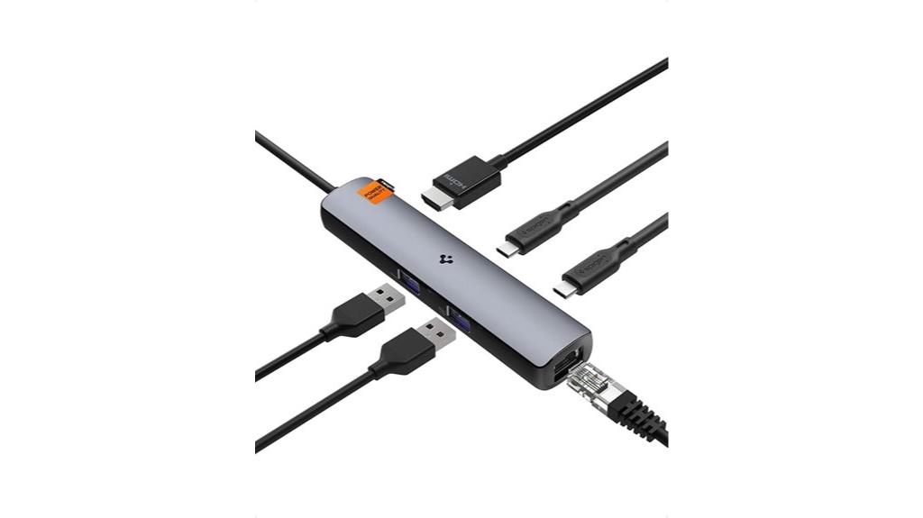 six in one usb c hub
