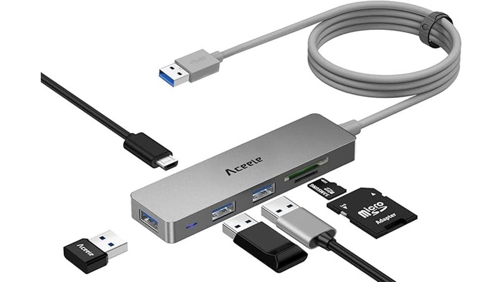 six in one usb hub