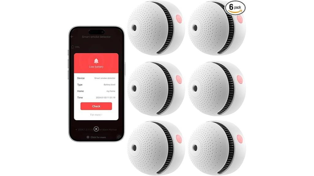 six pack smoke detectors