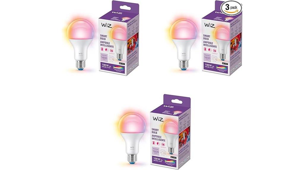 smart color led bulb pack