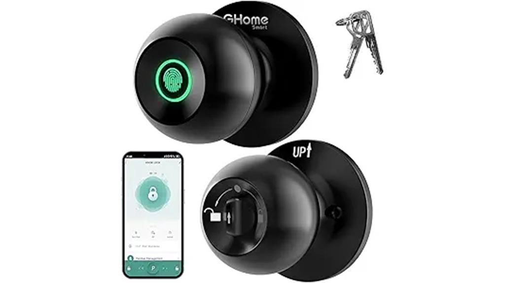 smart fingerprint door lock