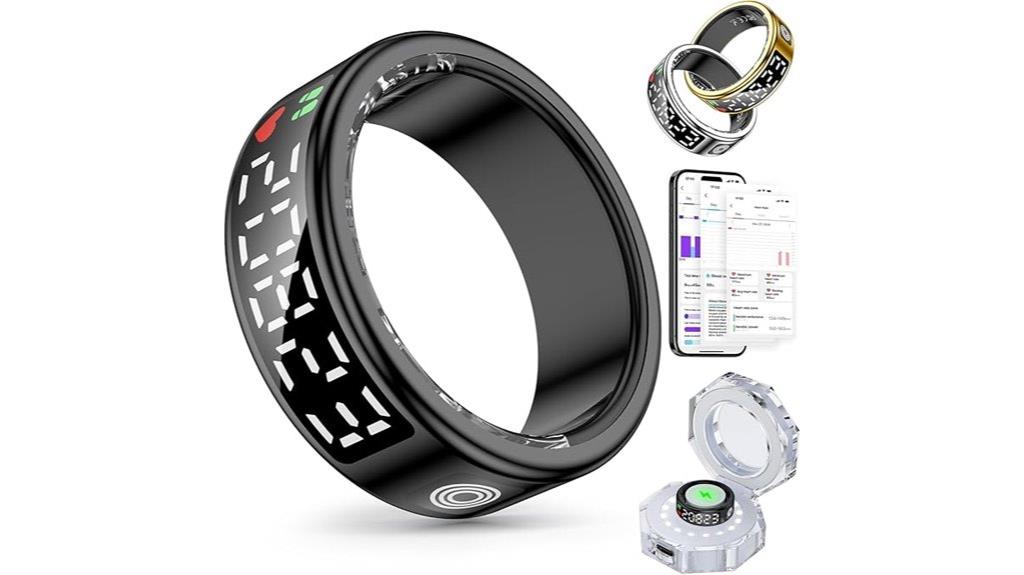 smart fitness ring led
