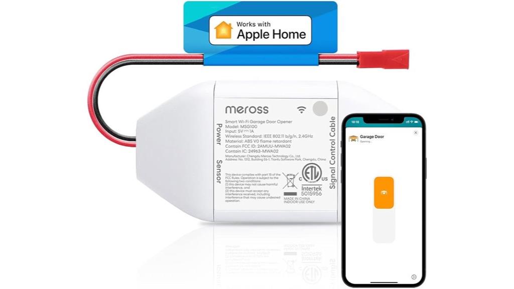 smart garage door controller