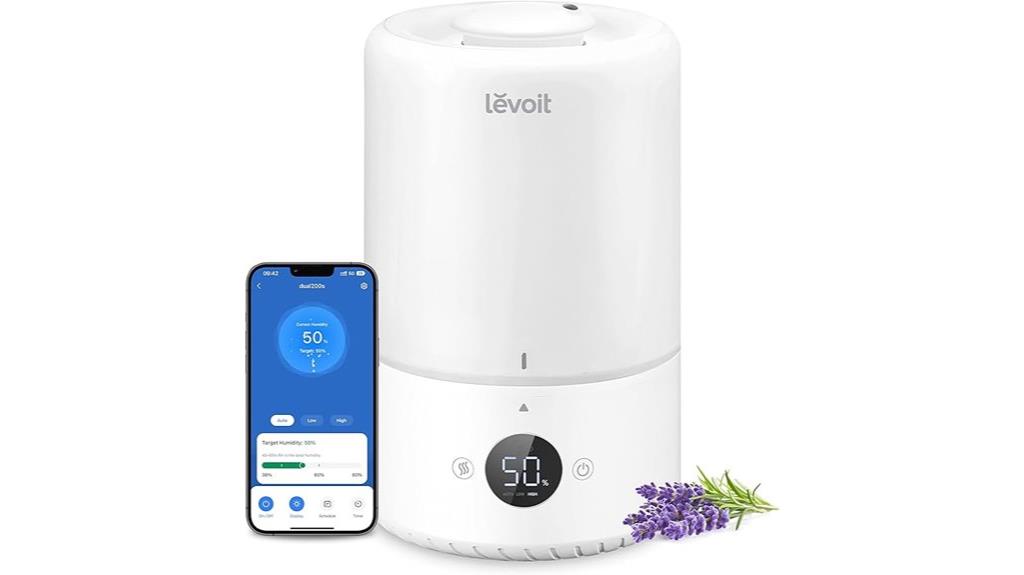 smart humidifier with auto control