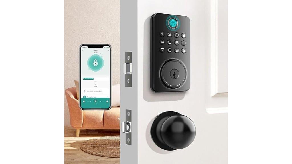 smart keyless deadbolt lock