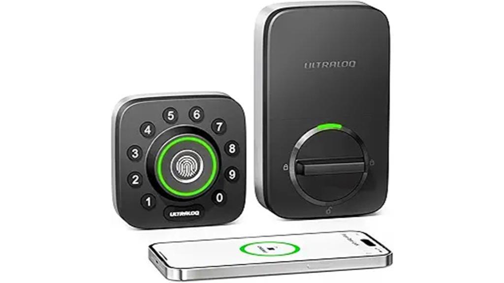 smart lock with app and fingerprint