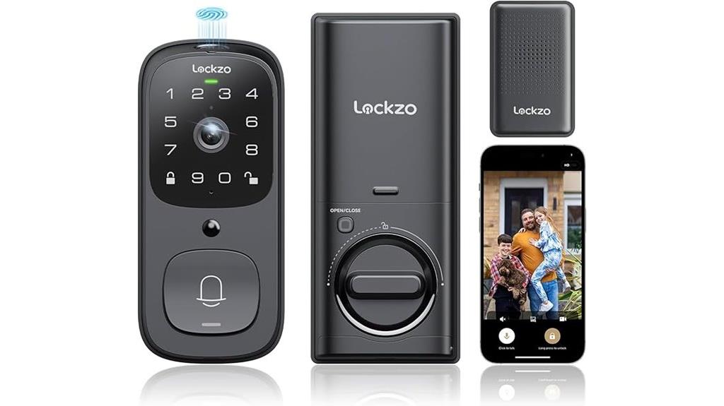 smart lock with doorbell