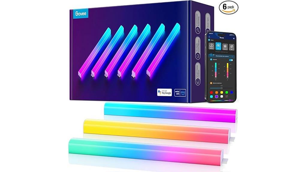 smart rgbic wall lighting