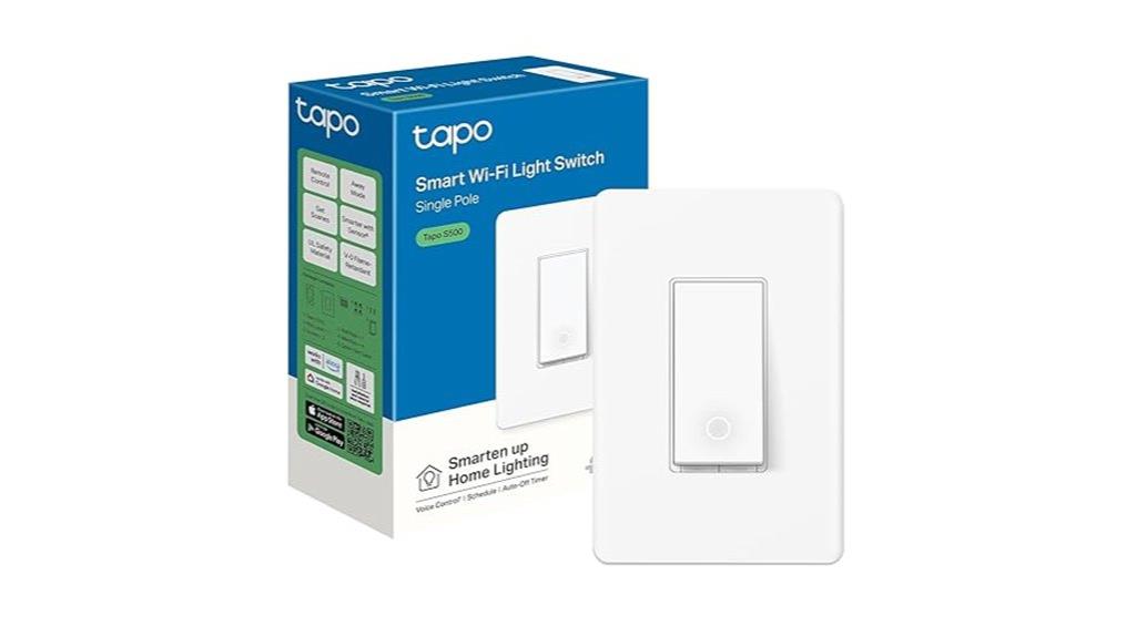 smart single pole switch