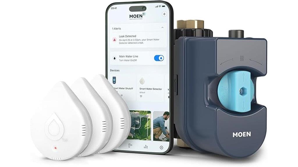 smart water shutoff pack