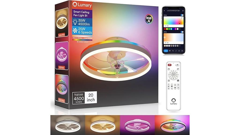 smart wifi ceiling fan