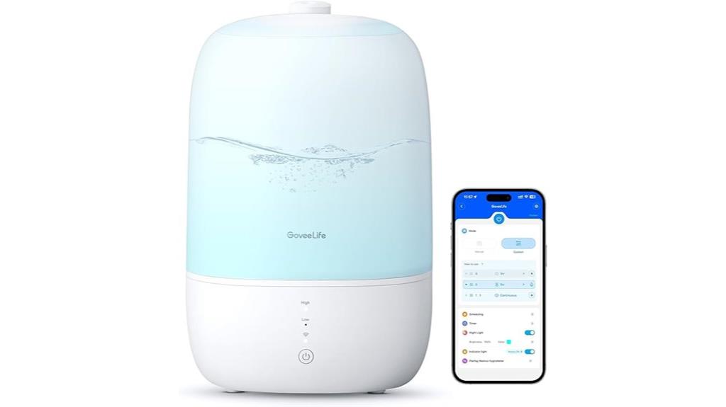 smart wifi humidifier diffuser