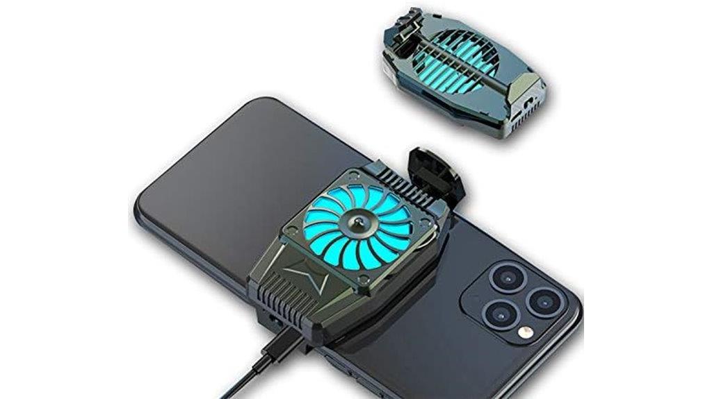 smartphone cooling led light