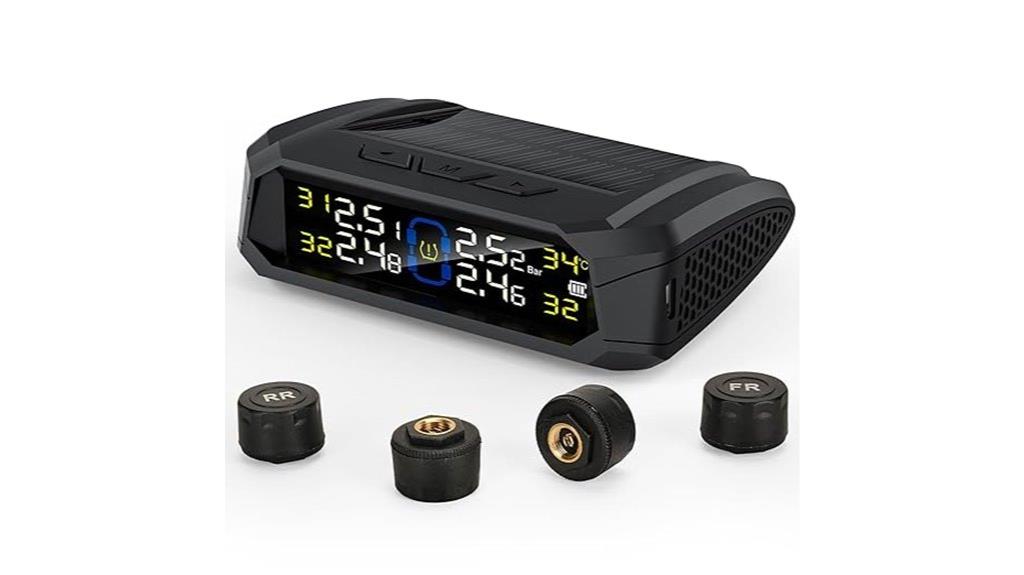 solar powered rv tire sensor