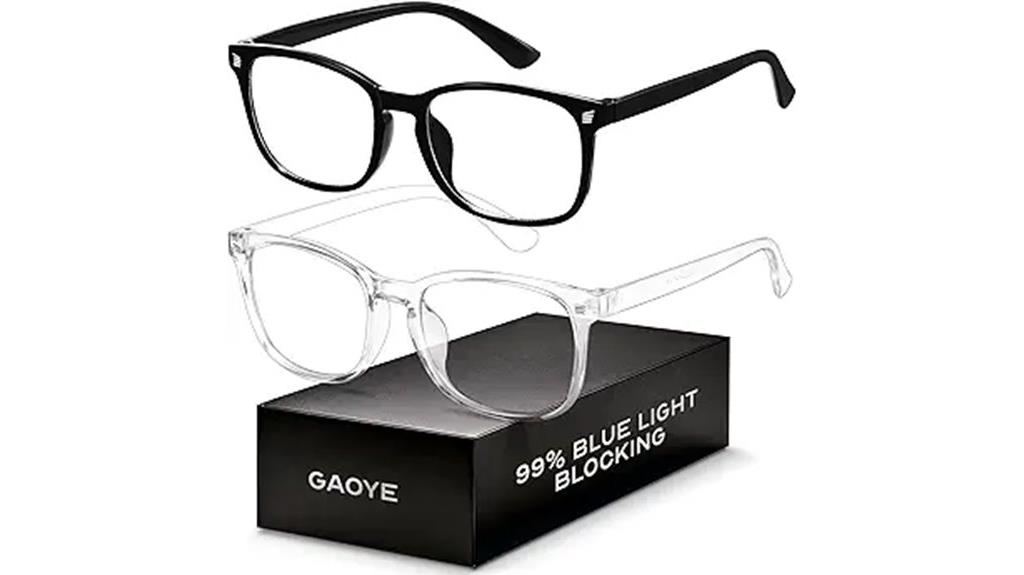 square uv protective eyewear
