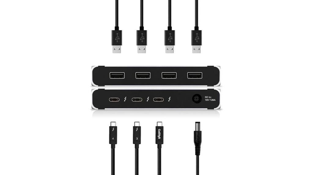 thunderbolt 4 usb4 display support