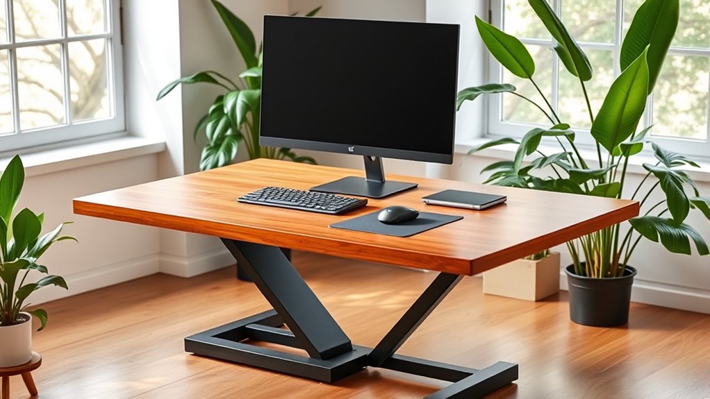 top ergonomic desk converters