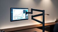 top heavy duty monitor arms