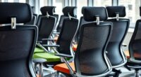 top mesh office chairs