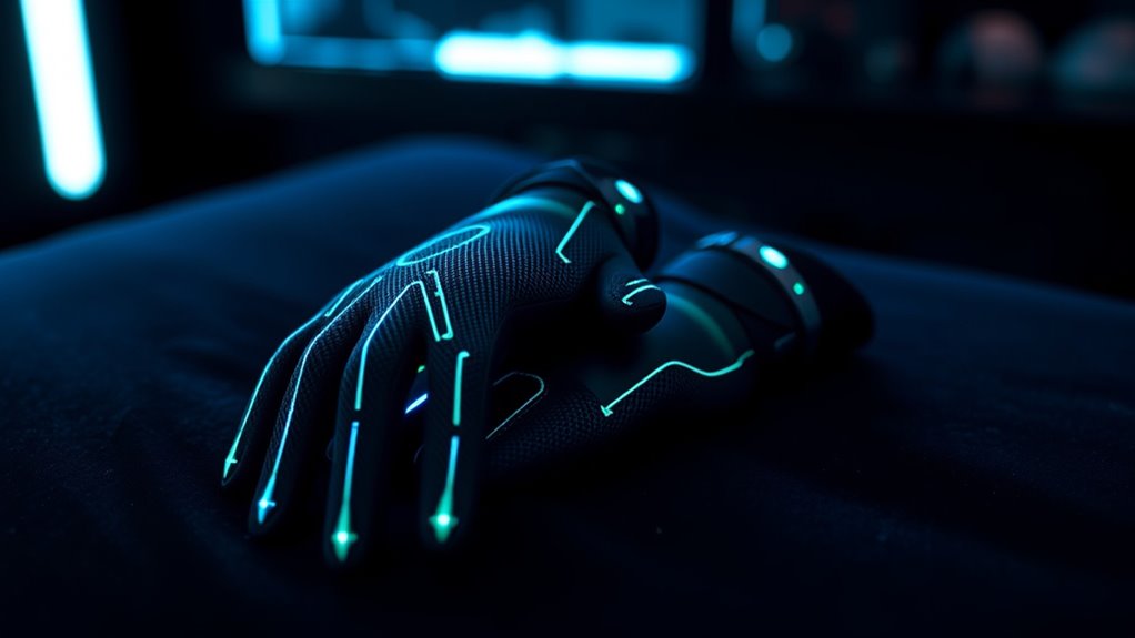 top vr haptic gloves