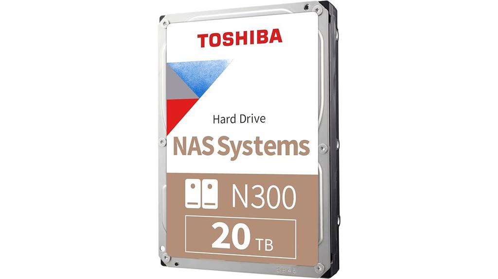 toshiba 20tb nas drive